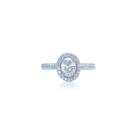 JB Star Diamond Engagement Ring (Mounting Only)-JB Star Diamond Engagement Ring (Mounting Only) - 0134/164