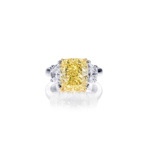 JB Star Yellow Diamond Ring-JB Star Diamond Ring -