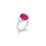 JB Star Pink Sapphire Diamond Ring-JB Star Pink Sapphire Diamond Ring -