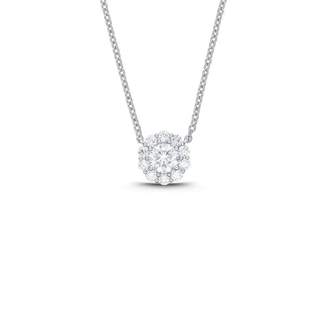 Memoire Blossom Diamond Necklace-Memoire Blossom Diamond Necklace -