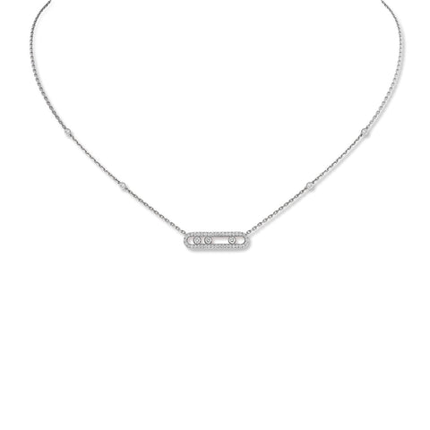 Messika Baby Move Pavé Necklace-Messika Baby Move Pavé Necklace -