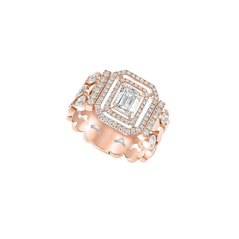 Messika D-Vibes Multi-Row Ring-Messika D-Vibes Multi-Row Ring - 12445-PG-53