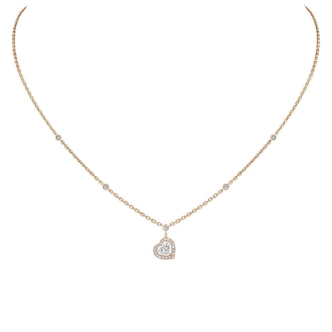 Messika  Joy Cœur Diamond Necklace-Messika Joy Coeur Diamond Necklace - 11437-PG