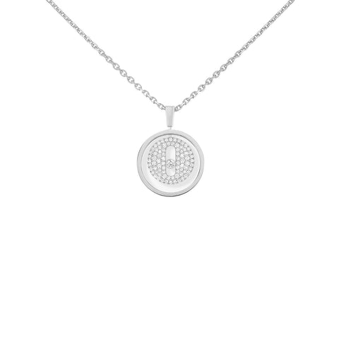 Messika Lucky Move Diamond Necklace-Messika Lucky Move Diamond Necklace - 07397-WG
