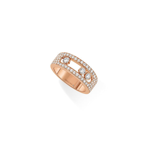 Messika Move Joaillerie Pavé Small Ring-Messika Move Joaillerie Pavé Small Ring -
