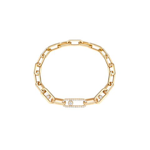 Messika Move Link Diamond Bracelet-Messika Move Link Diamond Bracelet - 12576-YG
