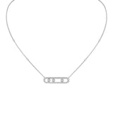 Messika Move Pavé Necklace-Messika Move Pavé Necklace - 03994-WG