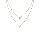 Messika My Twin 2 Row Necklace-Messika My Twin 2 Row Necklace -
