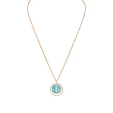 Messika Turquoise Lucky Move Pendant-Messika Turquoise Lucky Move Pendant -