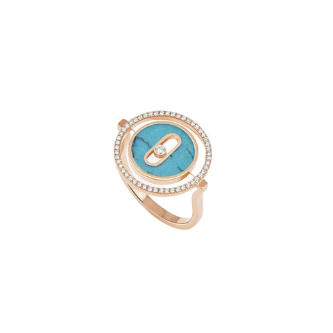 Messika Turquoise Lucky Move Ring-Messika Turquoise Lucky Move Ring - 12098-PG-52
