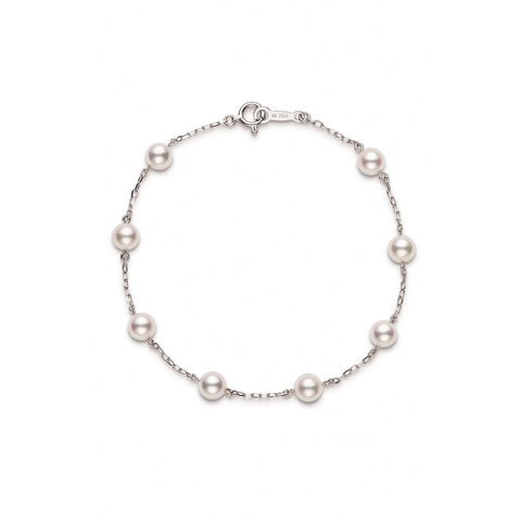 Mikimoto Akoya Cultured Pearl Bracelet-Mikimoto Akoya Cultured Pearl Bracelet -