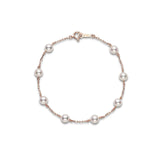 Mikimoto Akoya Cultured Pearl Bracelet-Mikimoto Akoya Cultured Pearl Bracelet - PD129ZP055