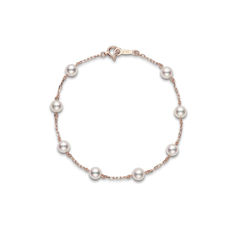 Mikimoto Akoya Cultured Pearl Bracelet-Mikimoto Akoya Cultured Pearl Bracelet - PD129ZP055