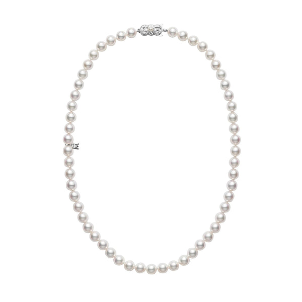 Akoya cultured hot sale pearl necklace