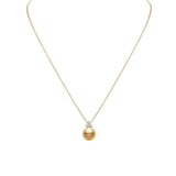 Mikimoto Golden South Sea Cultured Pearl Necklace-Mikimoto Golden South Sea Cultured Pearl Necklace - MPQ10155GDXK