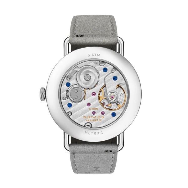 Nomos metro discount rose gold 33