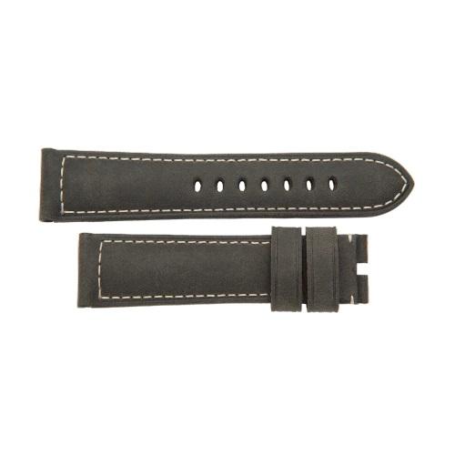 Panerai Scamosciato Black Ecru Strap 26 22mm