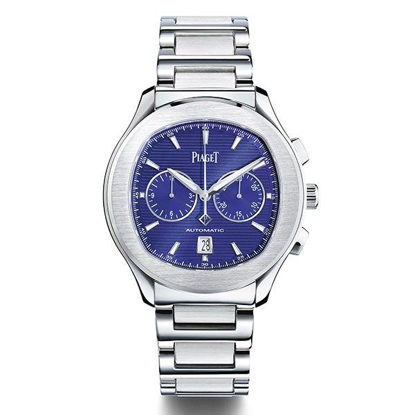 Piaget Polo Steel Chronograph Bracelet-Piaget Polo Steel Chrono Bracelet -G0A41006