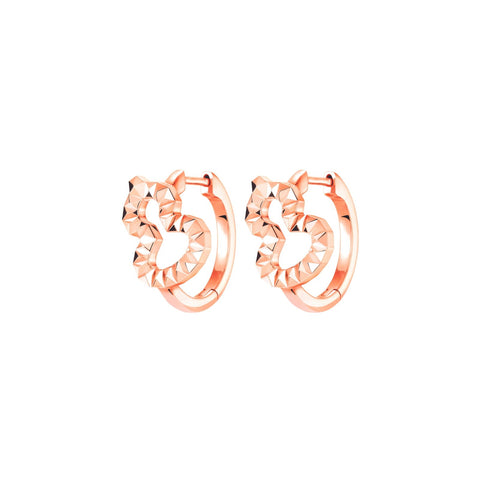 Qeelin Wulu 18 Earrings - WU-040-18HER-RG