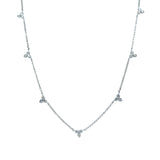 Roberto Coin Love by Inches Flower Diamond Necklace-Roberto Coin Love by Inches Flower Diamond Necklace - 7773262AW17X