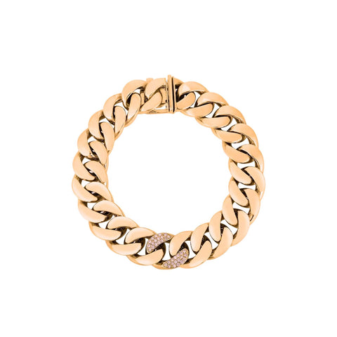 Roberto Coin Oro Classic Gold Link Bracelet - 9151065AHLBX