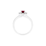 Ruby Diamond Ring-Ruby Diamond Ring - RRNEL00604