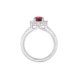 Ruby Diamond Ring-Ruby Diamond Ring - RRNEL00612