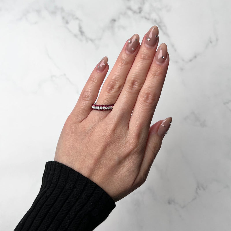 Ruby Diamond Ring-Ruby Diamond Ring - RRTIJ00208