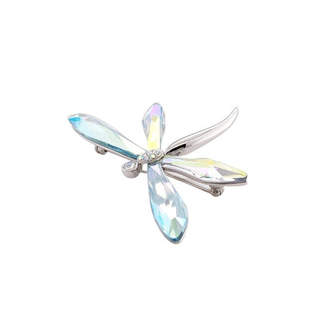 Swarovski Dragonfly Crystal Brooch -