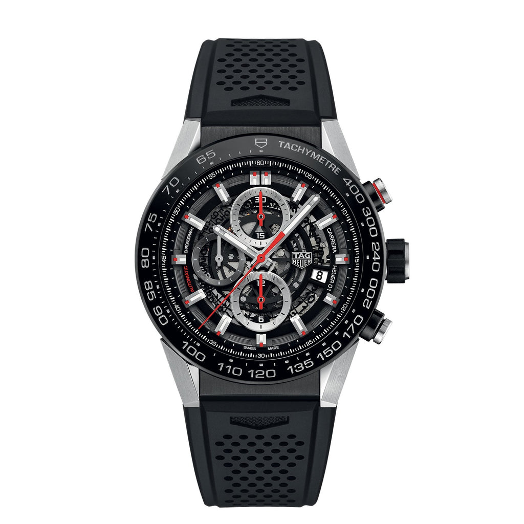 Tag Heuer Carrera Calibre Heuer 01 - 45mm-Tag Heuer Carrera Calibre Heuer 01 - 45mm - CAR2A1Z.FT6044