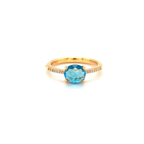 UGO Cala 18K Rose Gold Diamond Ring-UGO Cala 18K Rose Gold Diamond Ring -