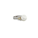 White South Sea Pearl Ring-White South Sea Pearl Ring -