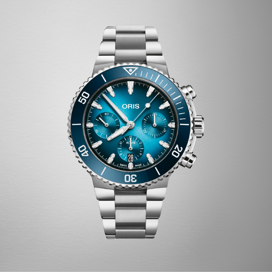 Smile for the new Aquis Chronograph