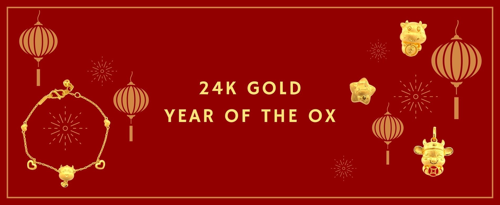 24K Gold Year of the Ox