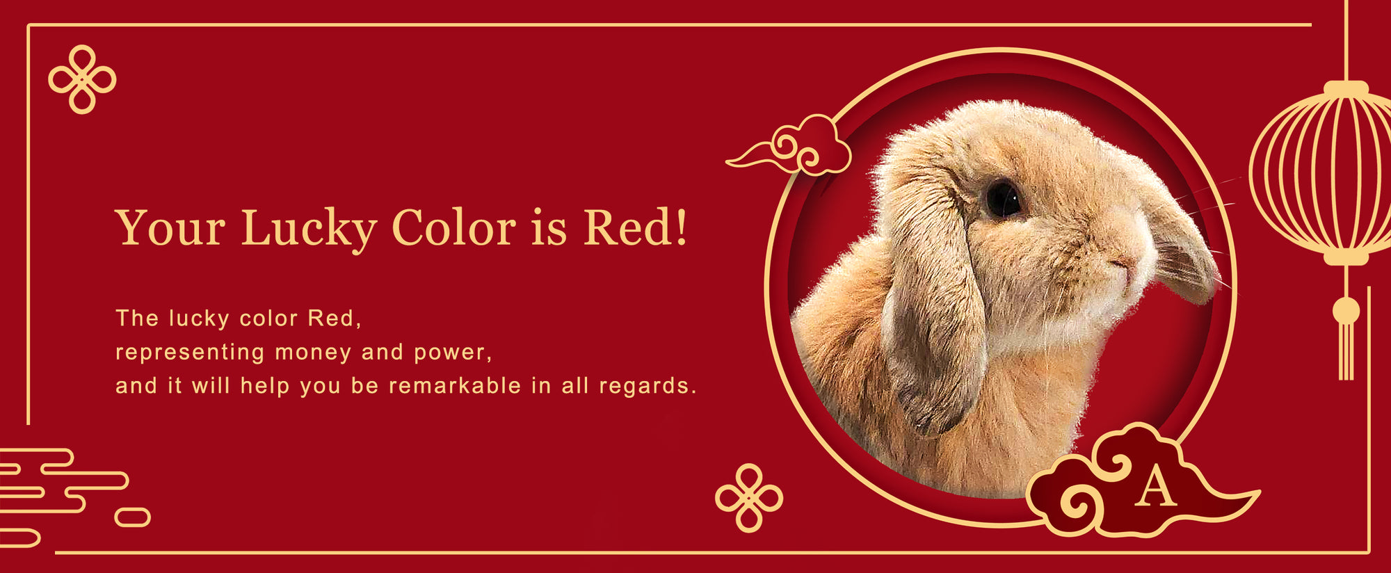 Year of the Rabbit - Red