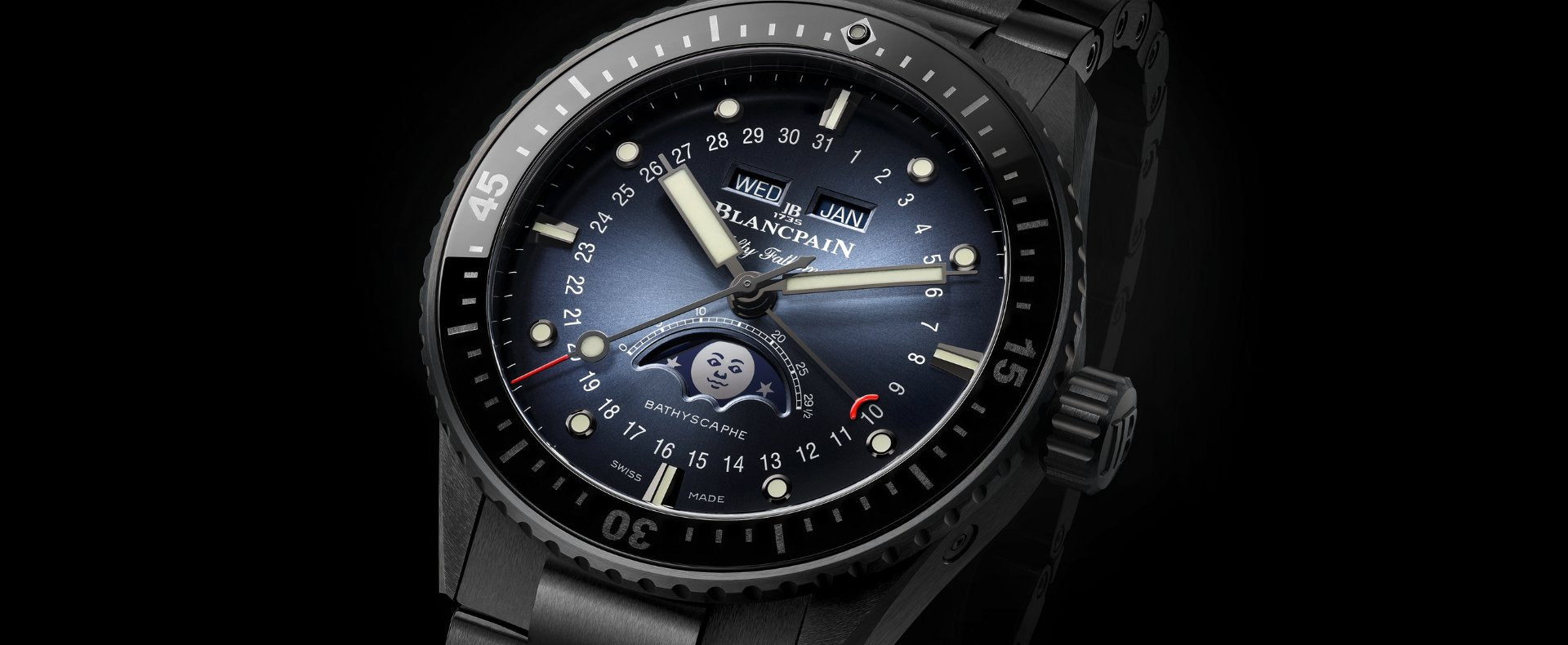 Blancpain Fifthy Fathoms Bathyscaphe Ceramic