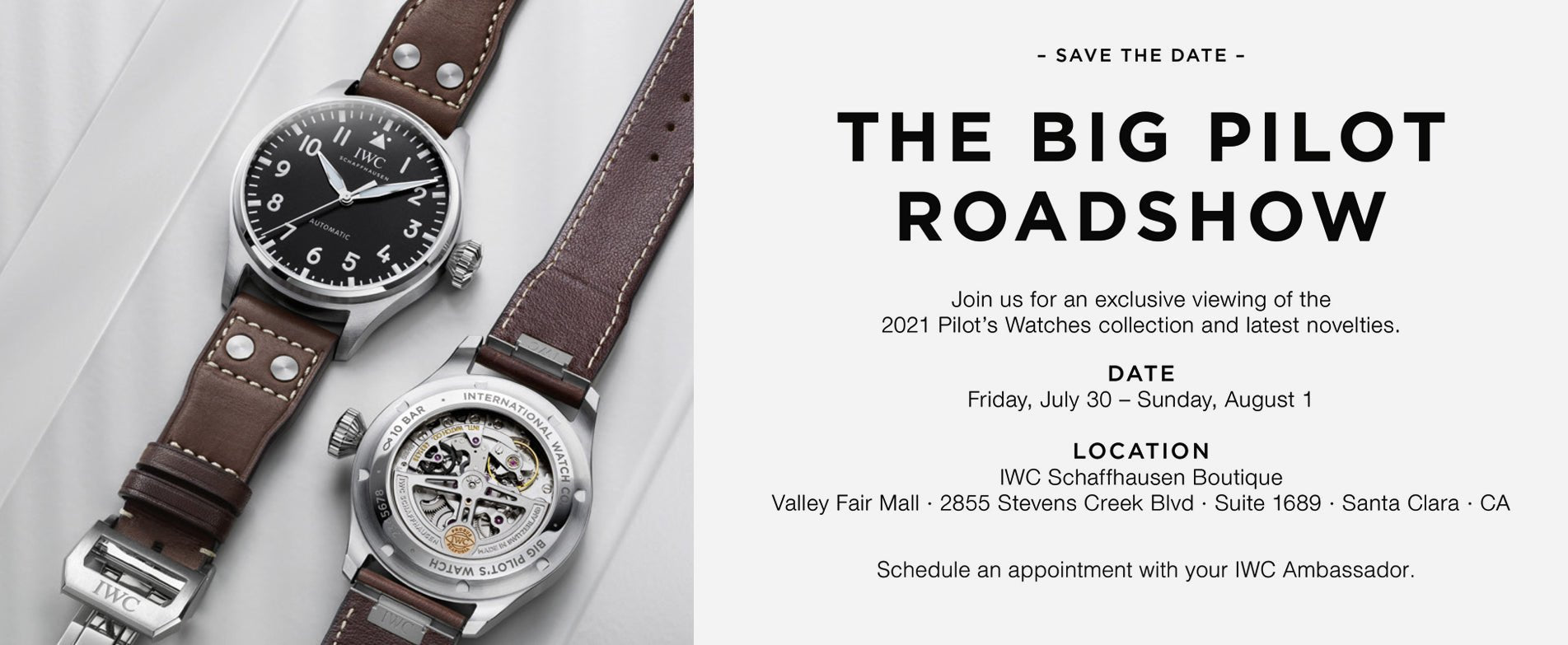 IWC Schaffhausen Roadshow