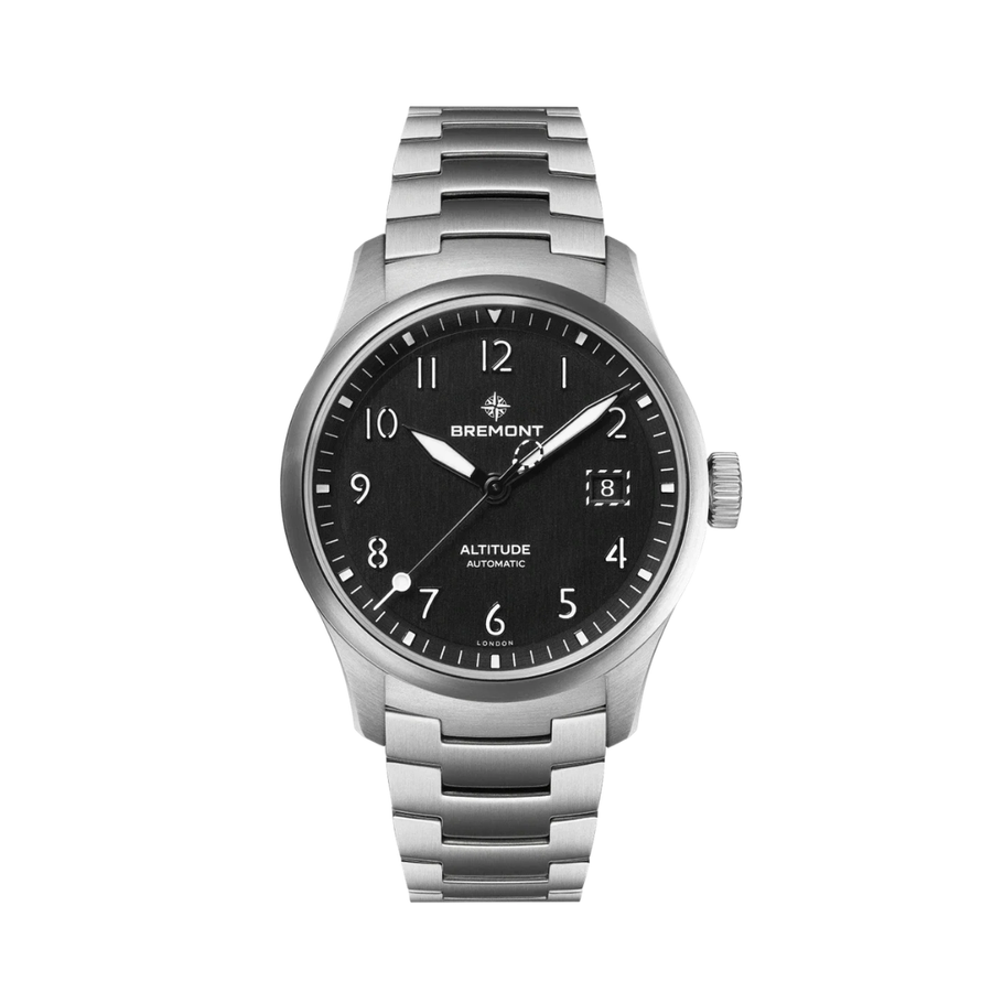 Bremont Altitude 39 Date Steel Black Bracelet