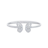 De Beers Portraits of Nature Open Bangle-De Beers Portraits of Nature Open Bangle
