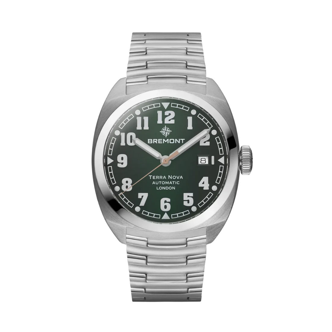 Bremont Terra Nova 40.5 Date Steel Green