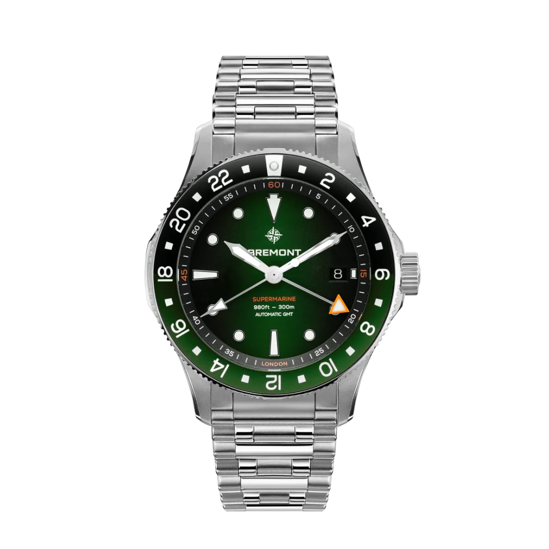 Bremont Supermarine 300m GMT Tundra Green