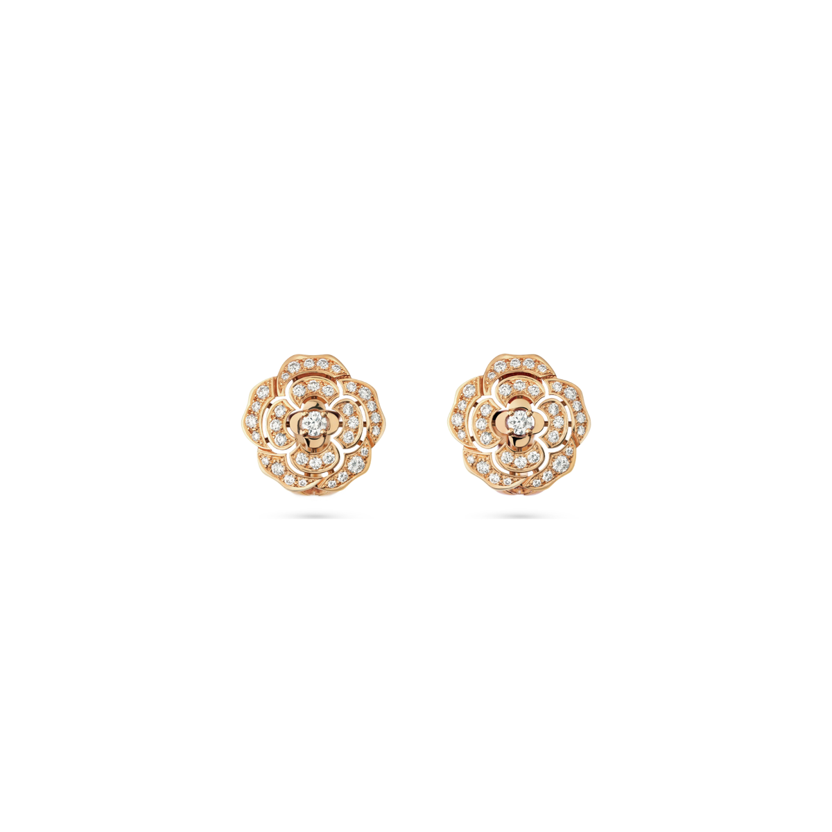 CHANEL Bouton de Camélia Earrings