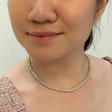 Marquise Cut Diamond Necklace-Marquise Cut Diamond Necklace