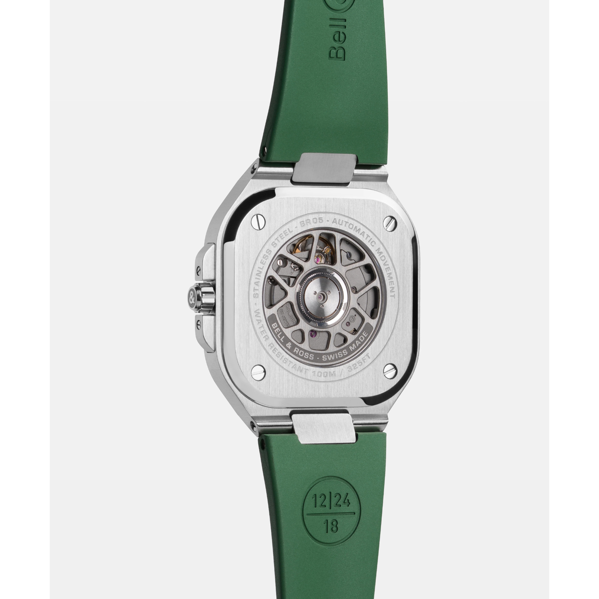 Bell & Ross BR-05 GMT Green Steel