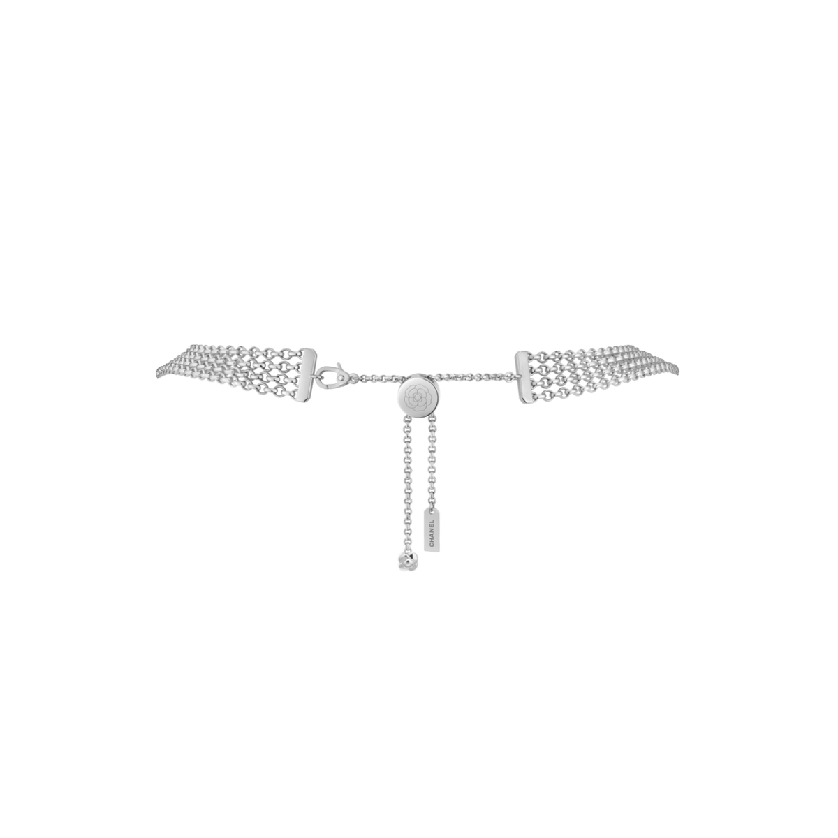 CHANEL Camélia Bloom Plastron Necklace