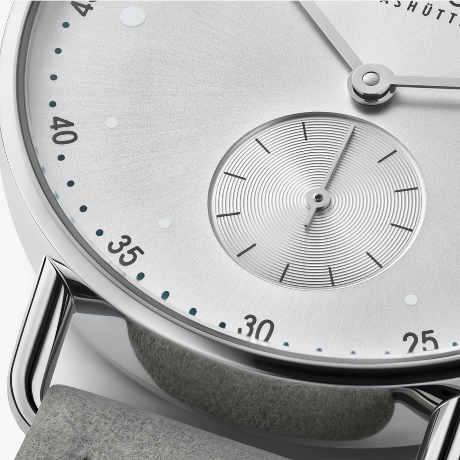 NOMOS Glashütte Metro 33 All Silver - 1122