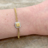 Yellow Diamond Bracelet-Yellow Diamond Bracelet