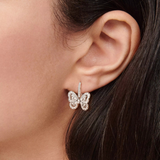 De Beers Portraits of Nature Butterfly Earrings-De Beers Portraits of Nature Butterfly Earrings