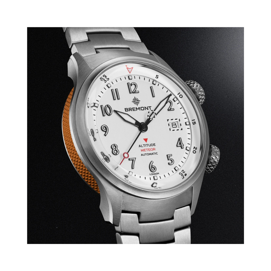 Bremont Altitude MB Meteor Titanium Silver/Orange