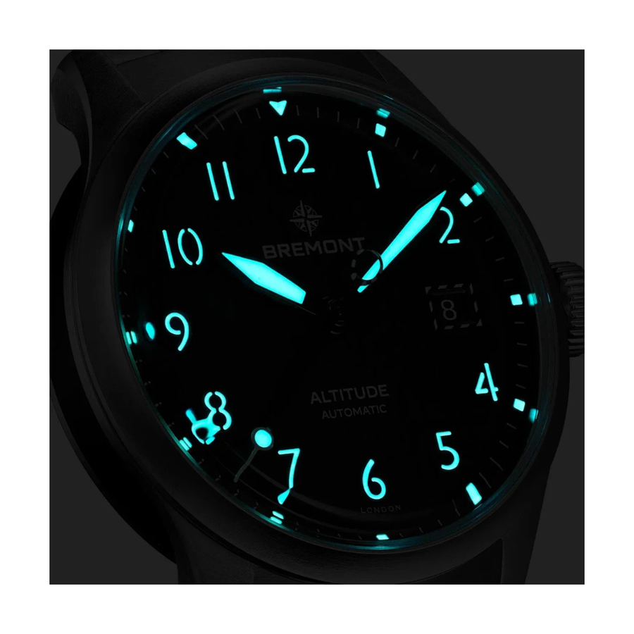 Bremont Altitude 39 Date Steel Black Bracelet